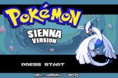 Pokemon - Sienna (Hack) — Title screen